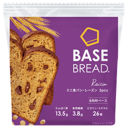 BASE BREAD® ミニ食パン・レーズン