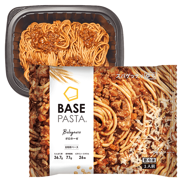 無料クーポン配布 アプリ BASE FOOD 95g×12個 ソース焼きそば おとなしく PASTA BASE ダイエットフード