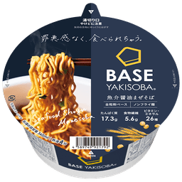 BASE YAKISOBA® 魚介醤油まぜそば