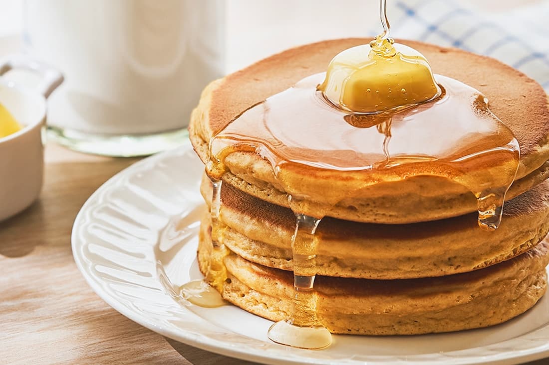 BASE Pancake Mix で作ったパンケーキ