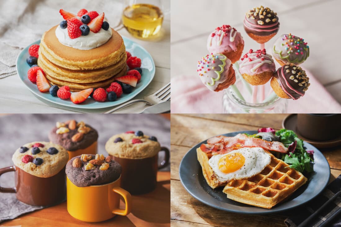 BASE Pancake Mix のアレンジレシピ