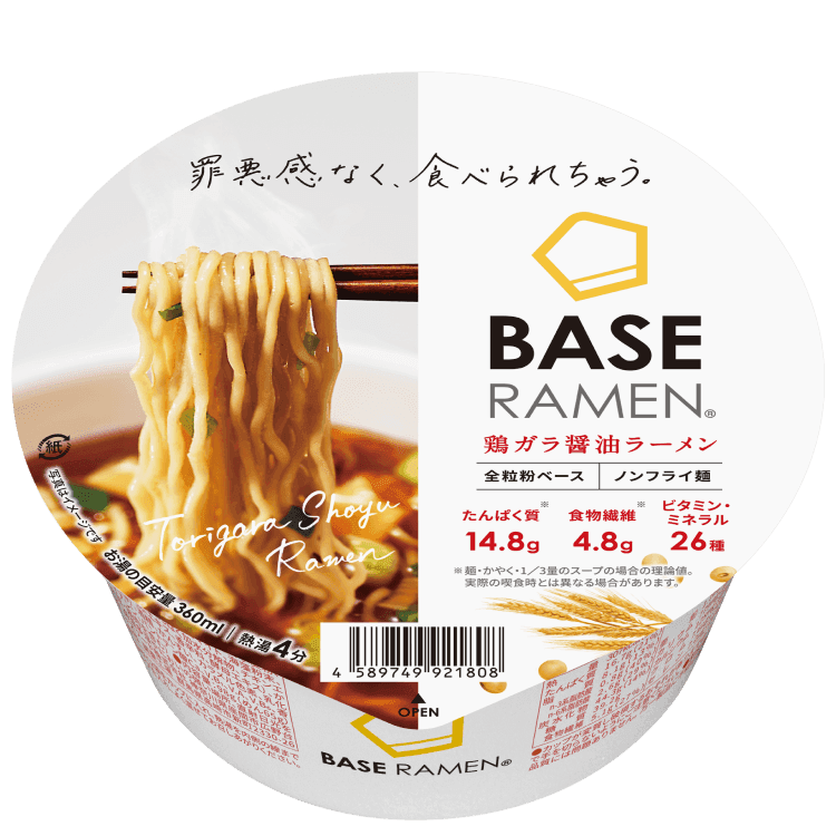BASE RAMEN® 鶏ガラ醤油ラーメン