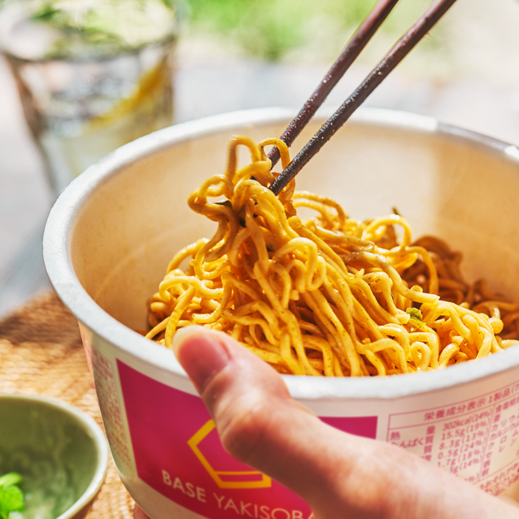 BASEやきそば 3種24個　ベースフード BASE YAKISOBA （ベースヤキソバ） 完全栄養食 BASE FOOD (ベースフード)