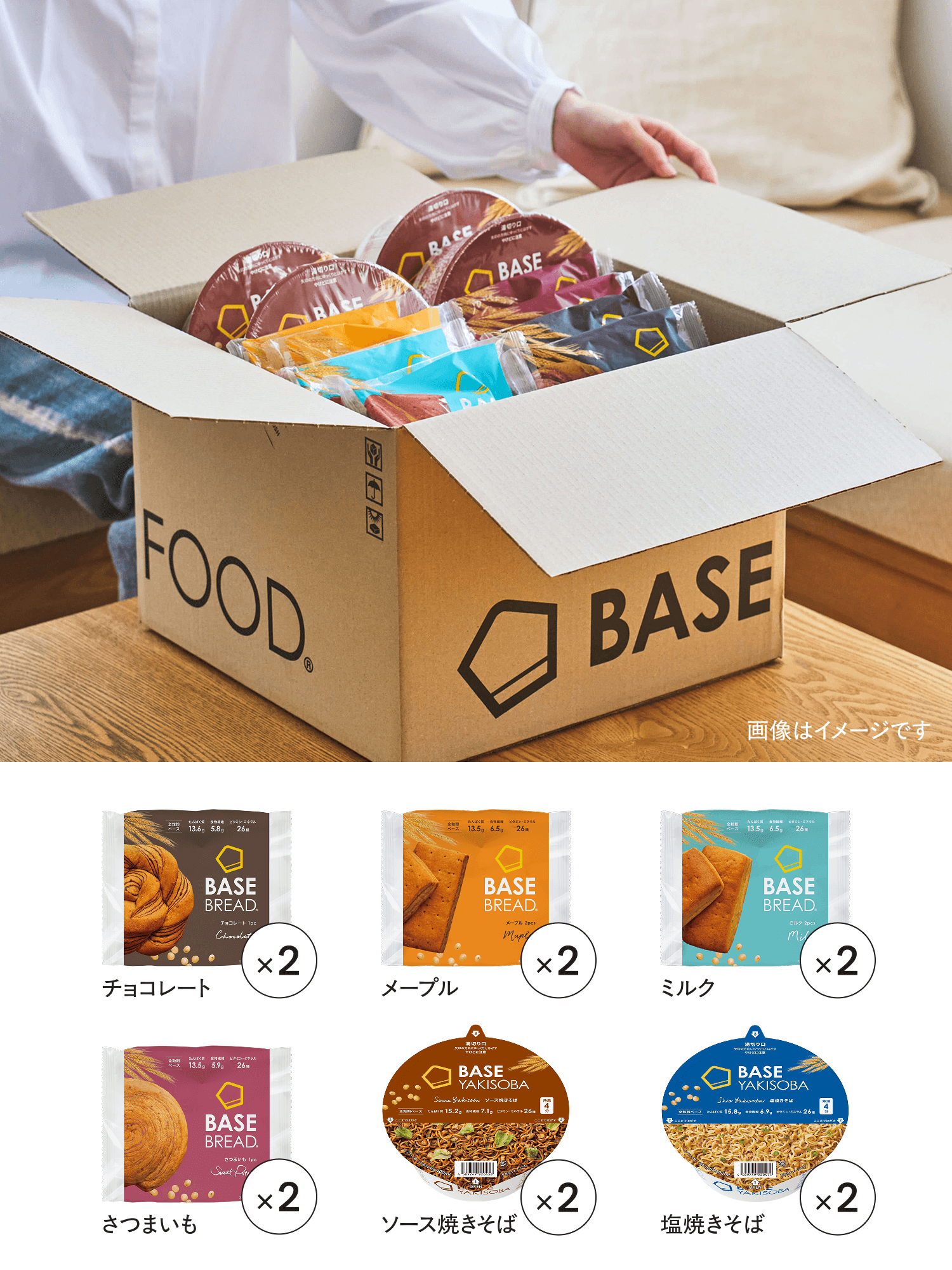 A.H BASE FOOD 75 ドッグフード 5袋セット BASE BREAD （ベースブレッド） & BASE YAKISOBA （ベース