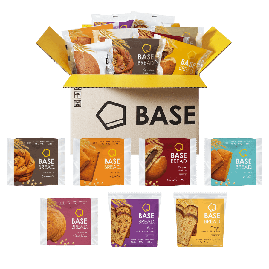 ベースブレッド　6種類　20個 BASE BREAD （ベースブレッド） & BASE YAKISOBA （ベース
