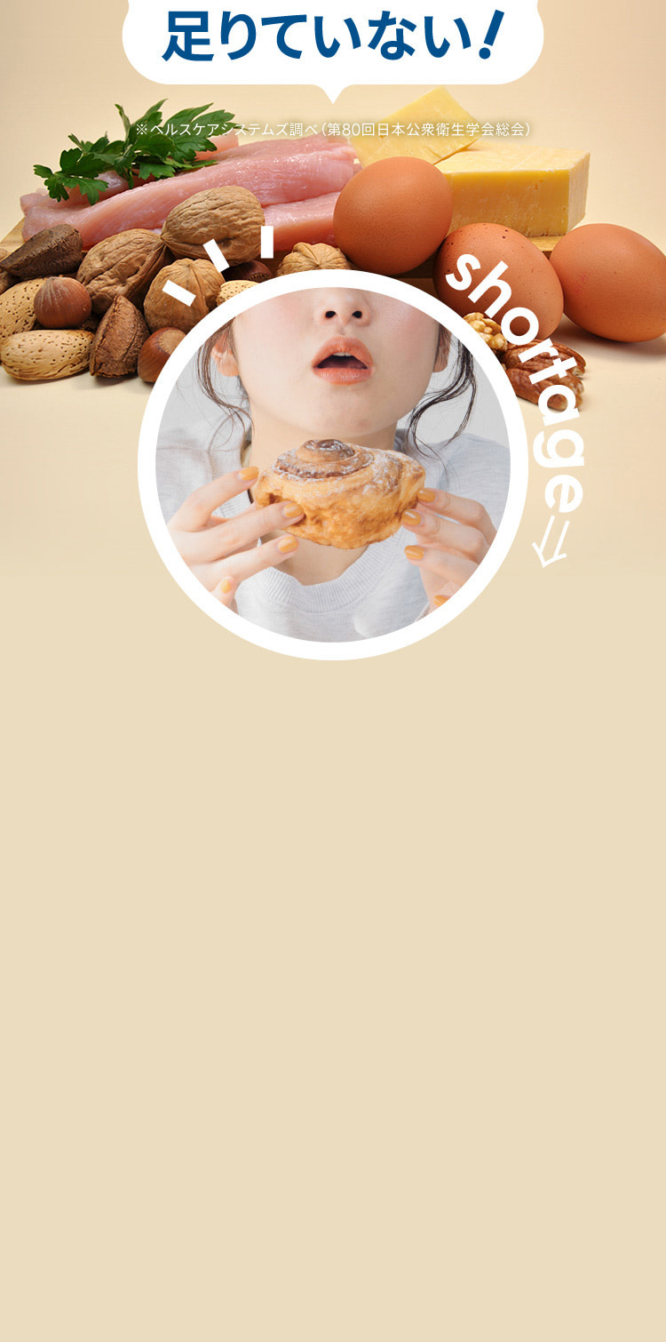 日本人の7割が足りていない！