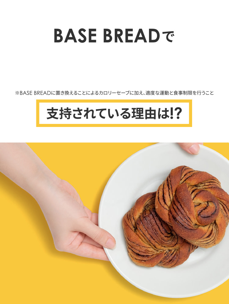 BASE BREAD 支持されている理由は！？ Point01